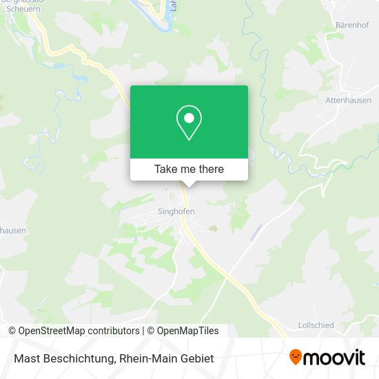 Карта Mast Beschichtung