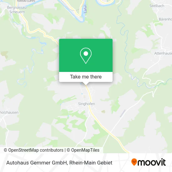 Карта Autohaus Gemmer GmbH