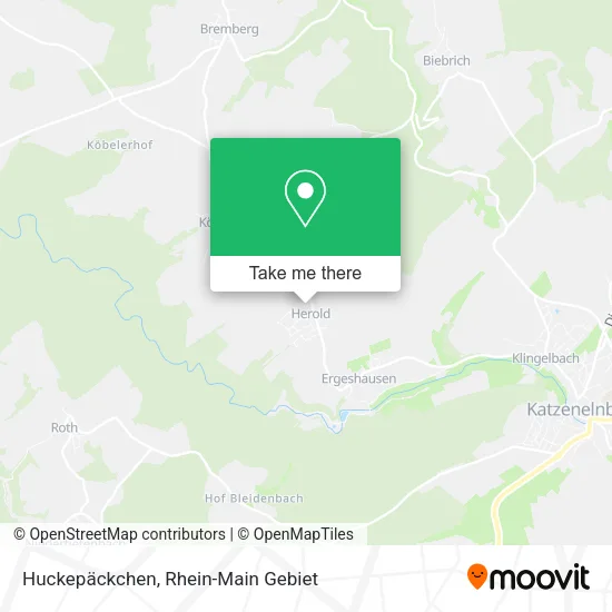 Карта Huckepäckchen