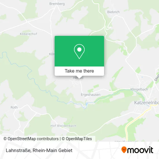 Карта Lahnstraße