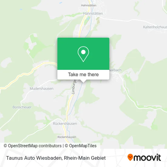 Карта Taunus Auto Wiesbaden