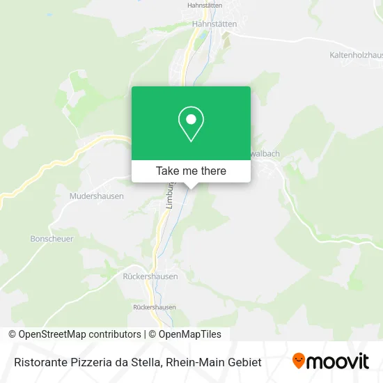 Карта Ristorante Pizzeria da Stella