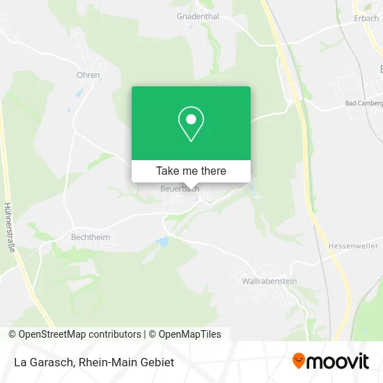 Карта La Garasch