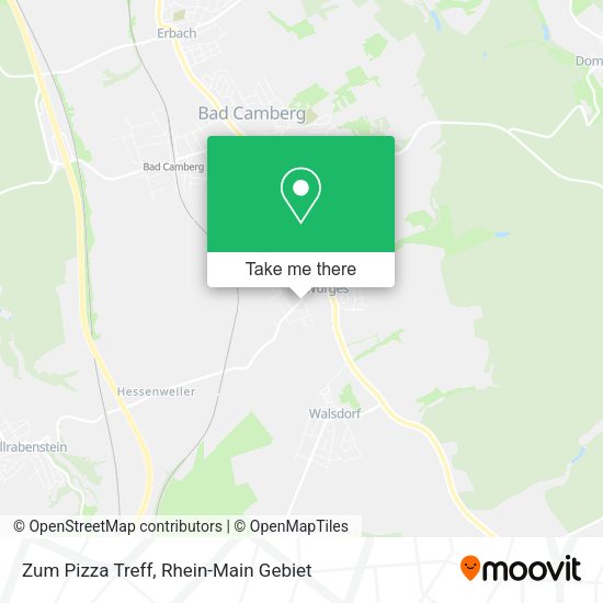 Карта Zum Pizza Treff