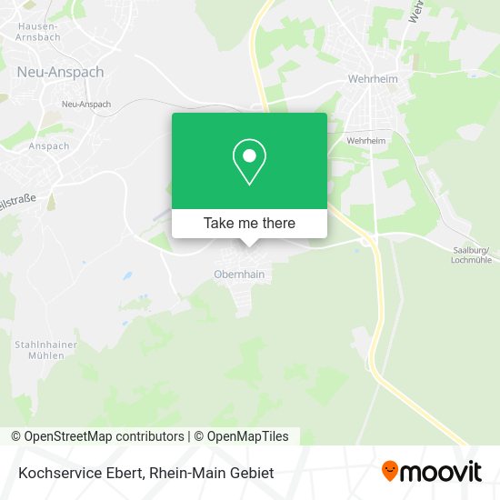 Карта Kochservice Ebert