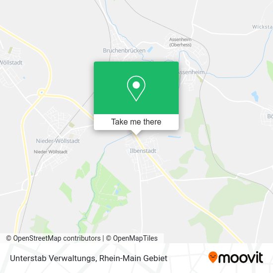Карта Unterstab Verwaltungs