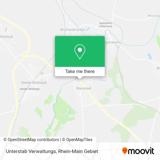 Карта Unterstab Verwaltungs