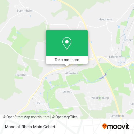 Карта Mondial