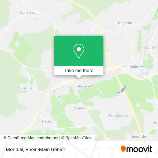 Карта Mondial