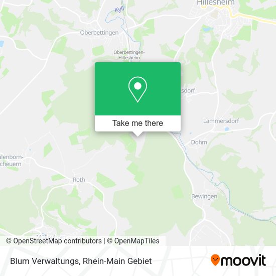 Карта Blum Verwaltungs