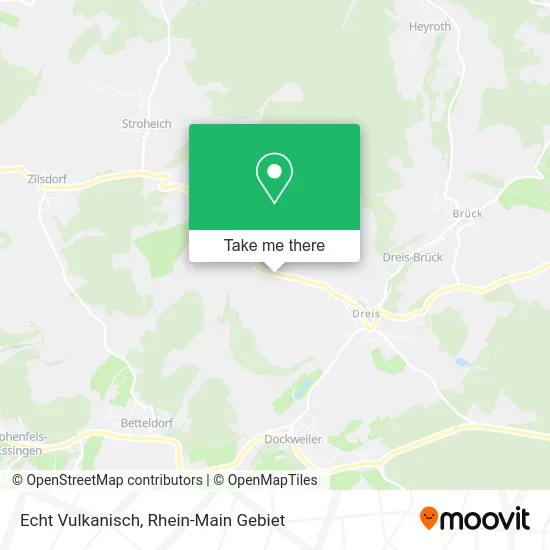 Echt Vulkanisch map