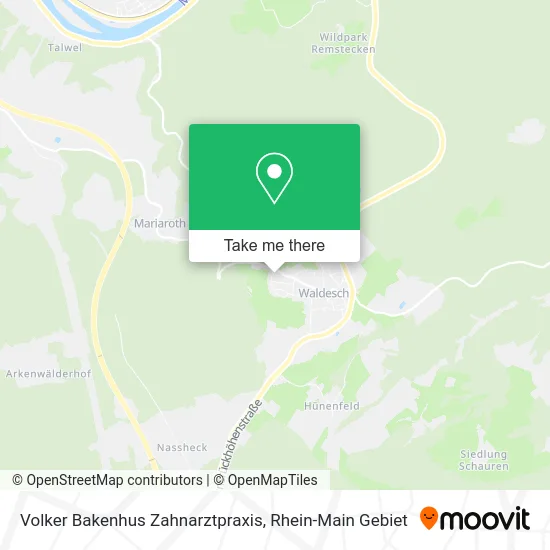 Карта Volker Bakenhus Zahnarztpraxis