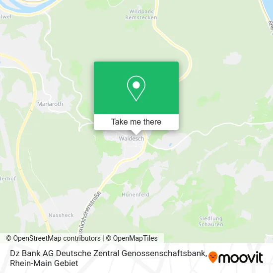 Карта Dz Bank AG Deutsche Zentral Genossenschaftsbank