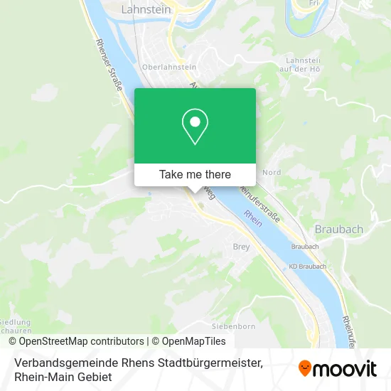 Verbandsgemeinde Rhens Stadtbürgermeister map