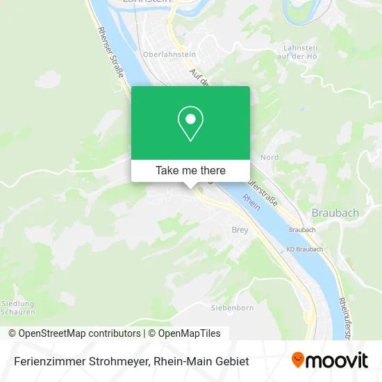 Карта Ferienzimmer Strohmeyer