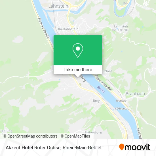 Карта Akzent Hotel Roter Ochse