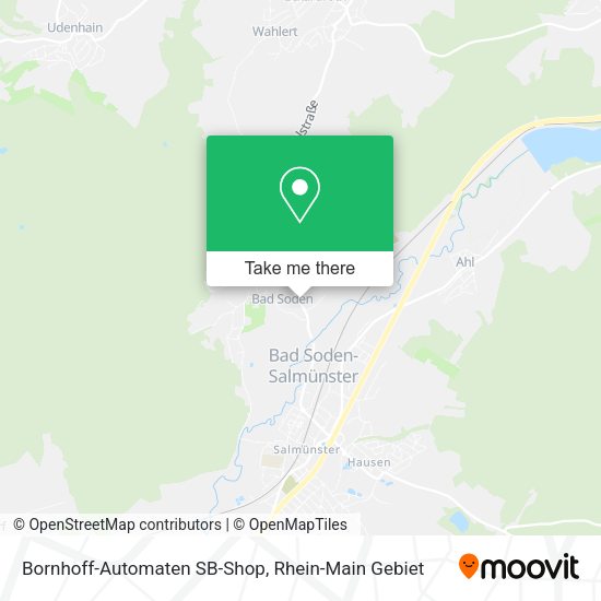 Карта Bornhoff-Automaten SB-Shop