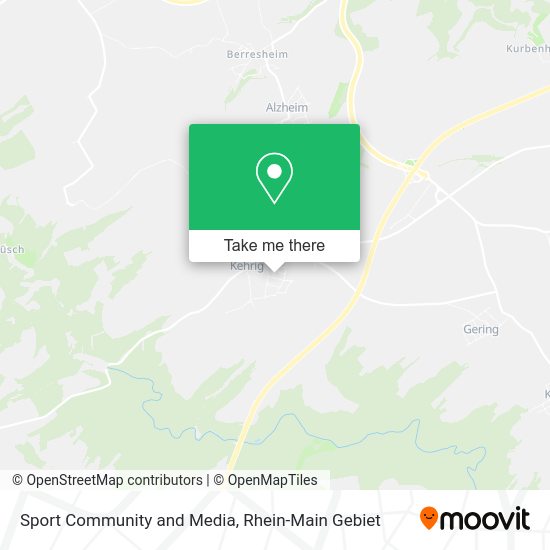 Карта Sport Community and Media
