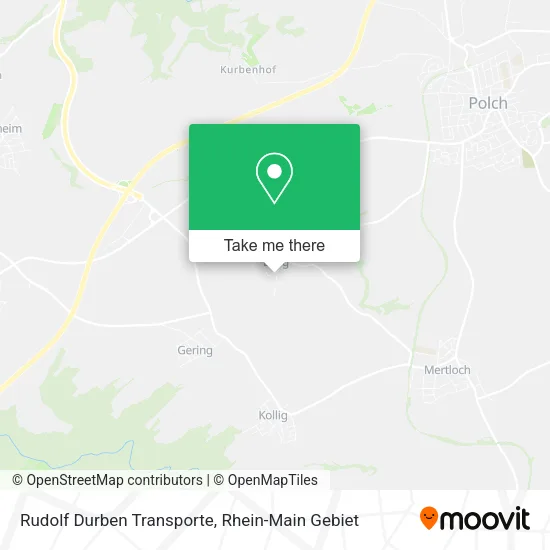 Карта Rudolf Durben Transporte