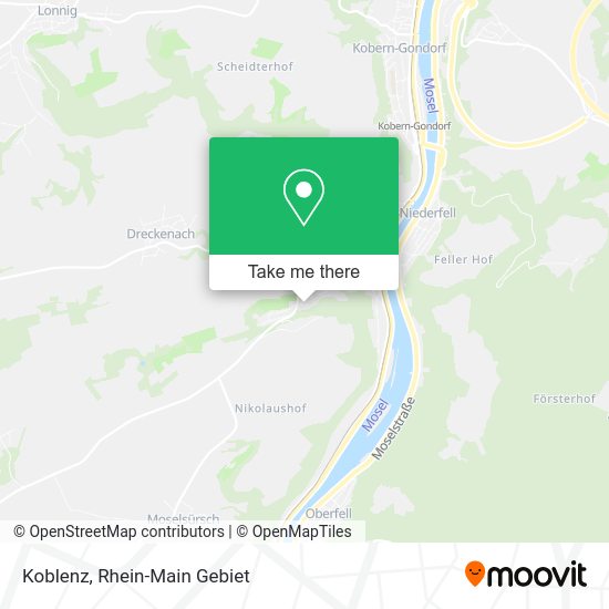 Карта Koblenz