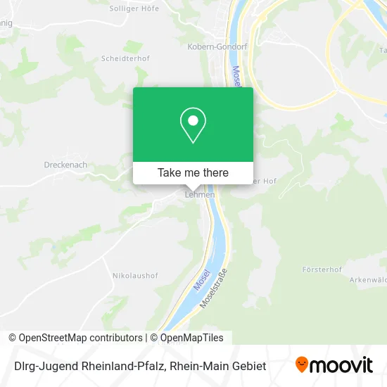 Карта Dlrg-Jugend Rheinland-Pfalz