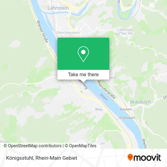 Карта Königsstuhl