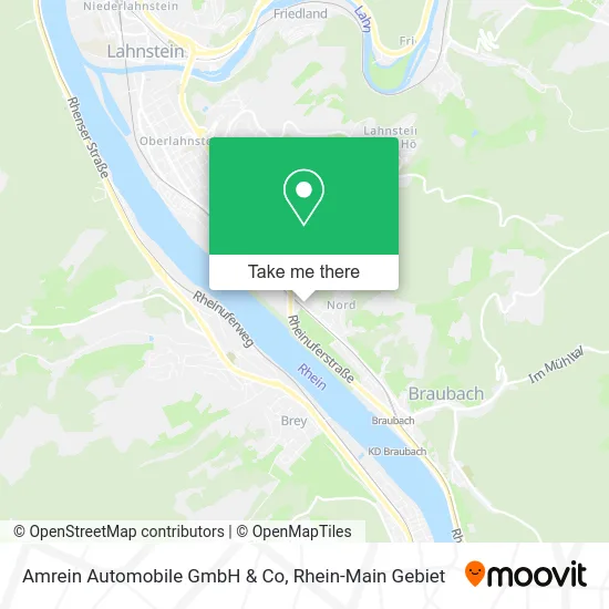 Карта Amrein Automobile GmbH & Co