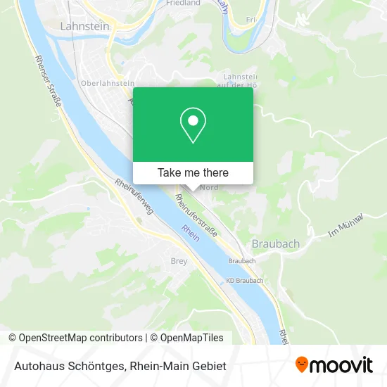 Карта Autohaus Schöntges
