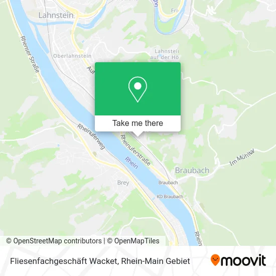Карта Fliesenfachgeschäft Wacket