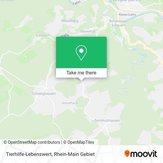 Карта Tierhilfe-Lebenswert