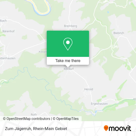 Карта Zum Jägerruh