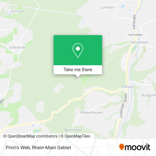 Print'n Web map