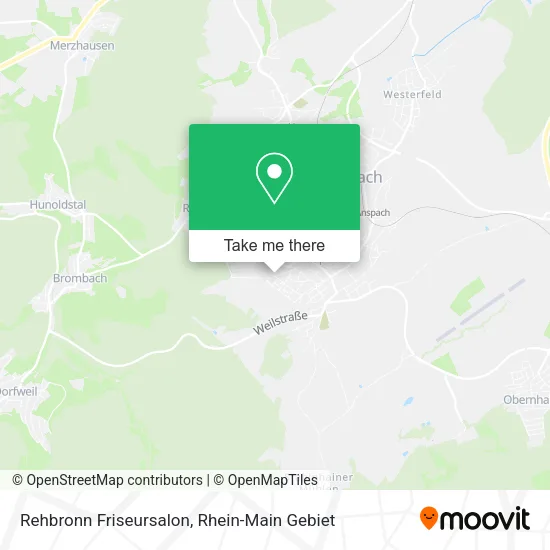 Карта Rehbronn Friseursalon