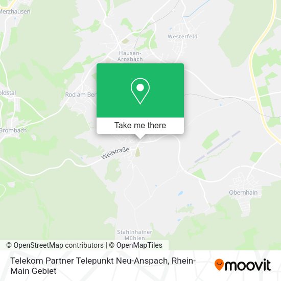 Карта Telekom Partner Telepunkt Neu-Anspach