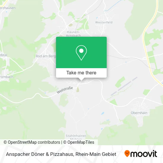 Карта Anspacher Döner & Pizzahaus