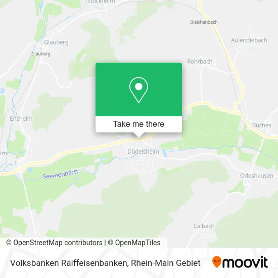 Volksbanken Raiffeisenbanken map