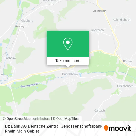 Карта Dz Bank AG Deutsche Zentral Genossenschaftsbank