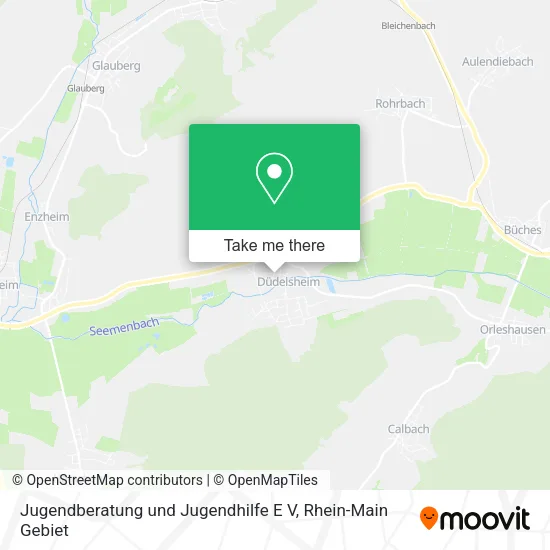 Карта Jugendberatung und Jugendhilfe E V