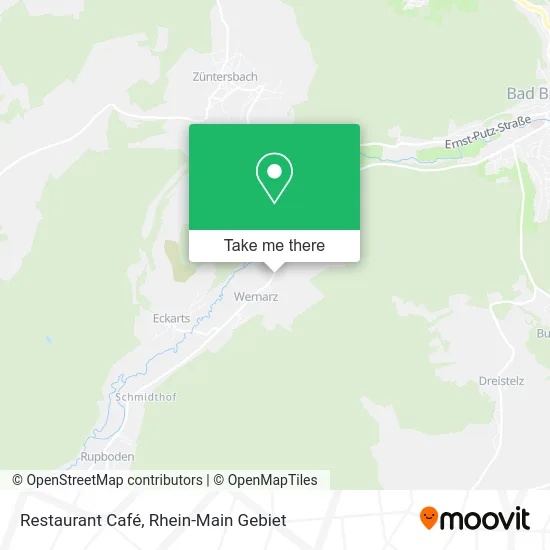 Карта Restaurant Café
