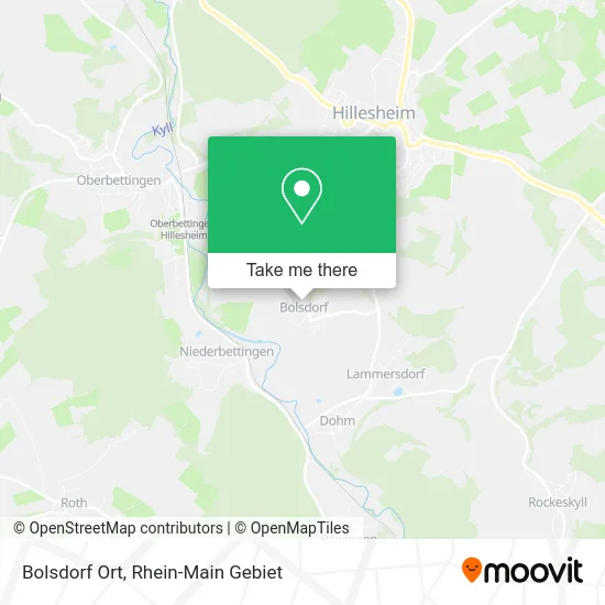 Карта Bolsdorf Ort