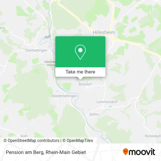 Карта Pension am Berg