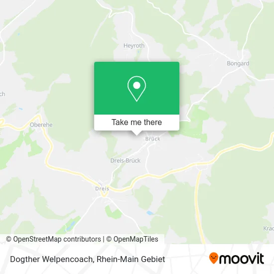 Карта Dogther Welpencoach