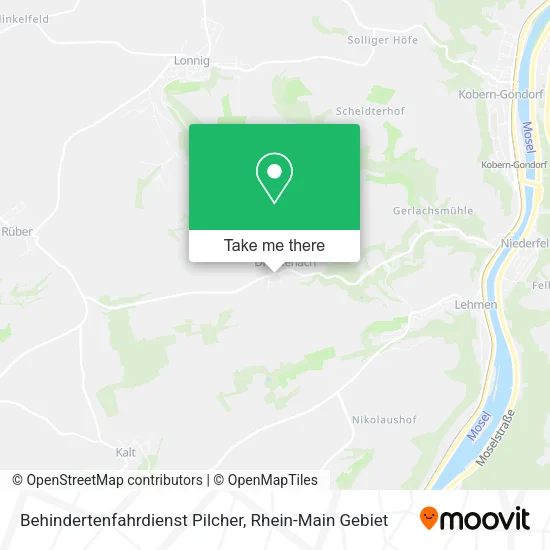 Карта Behindertenfahrdienst Pilcher