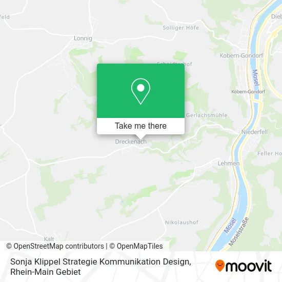 Карта Sonja Klippel Strategie Kommunikation Design