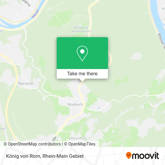 Карта König von Rom