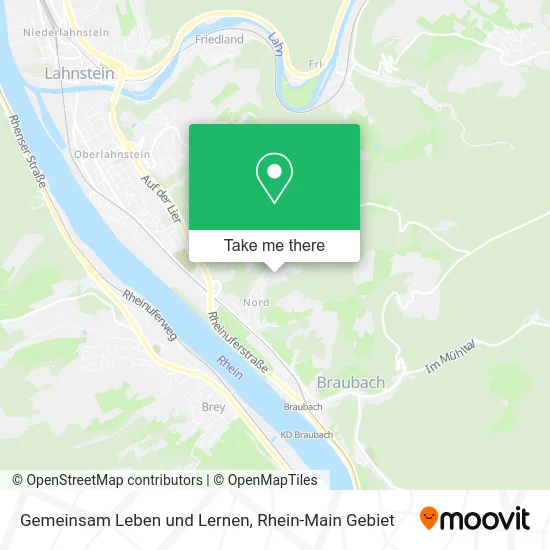 Карта Gemeinsam Leben und Lernen