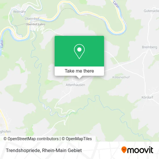 Карта Trendshopriede