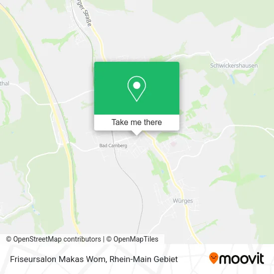 Карта Friseursalon Makas Wom