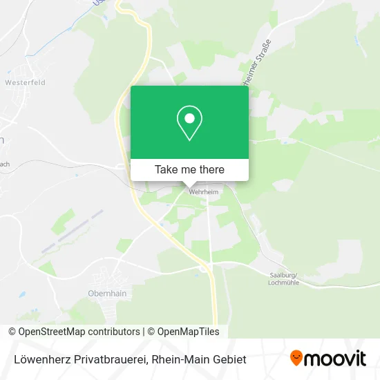 Карта Löwenherz Privatbrauerei