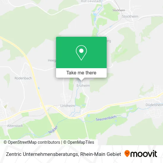Карта Zentric Unternehmensberatungs